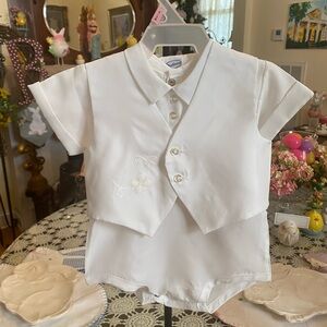 Madonna Vintage Infant Boys 3 piece Suit size 3 months